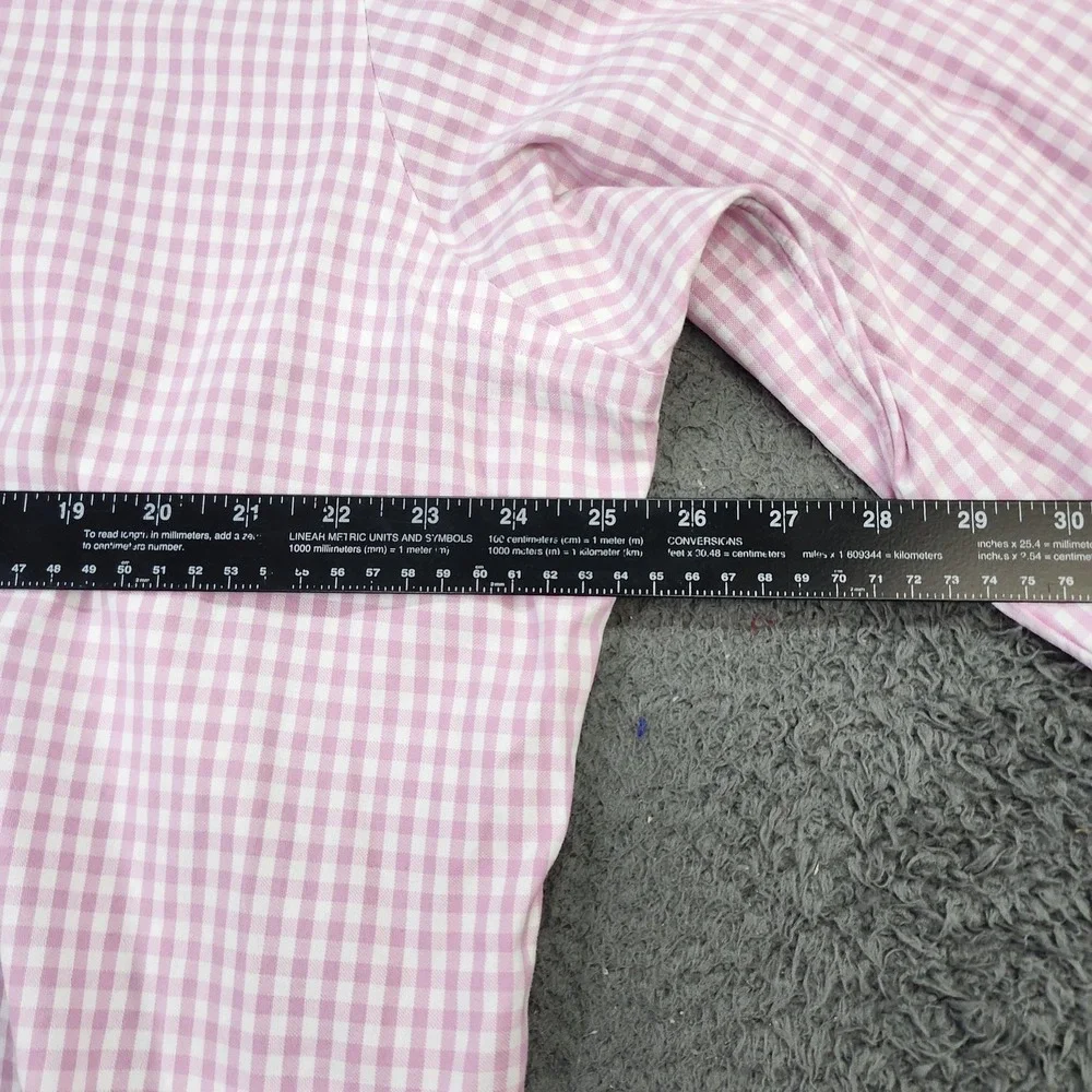 Ralph Lauren Shirt Mens 2XL Pink Check Classic Fit Long Sleeve Button Down - Picture 5 of 7